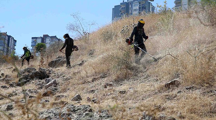 Karşıyaka'da yangın önlemi