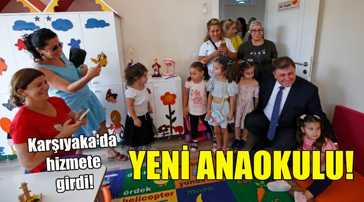 Karşıyaka'da yeni anaokulu hizmete girdi!