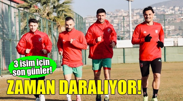 Karşıyaka'da zaman daralıyor!