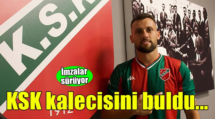 Karşıyaka kalecisini buldu