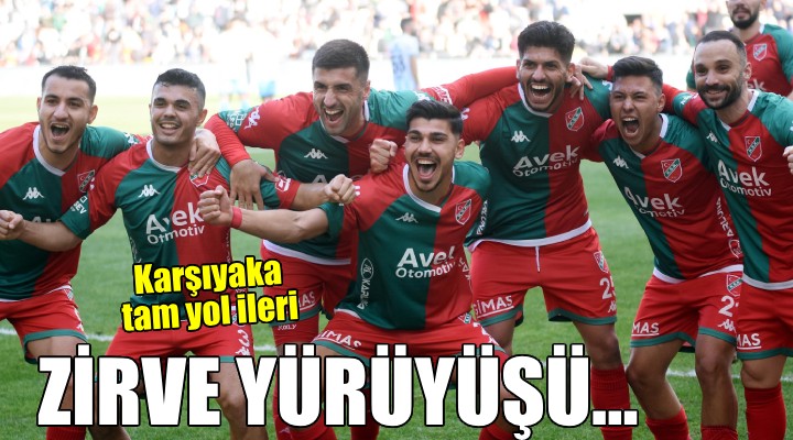 Karşıyaka'nın zirve yürüyüşü...