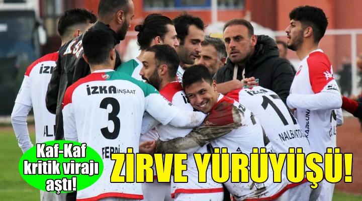 Karşıyaka'nın zirve yürüyüşü!