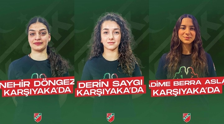 Karşıyaka voleybolda 3 transfer