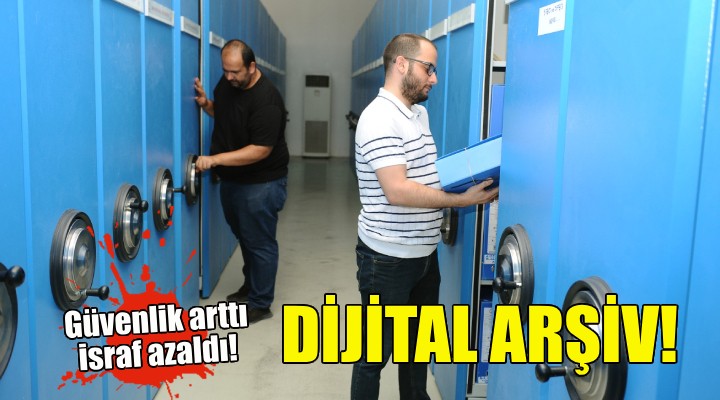 Karşıyaka'da dijital arşiv ile güvenlik arttı, israf azaldı!