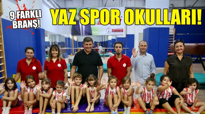 Karşıyaka'da yaz spor okulları başlıyor!