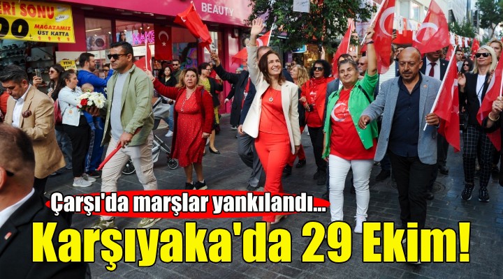 Karşıyaka'yı bayram coşkusu sardı!