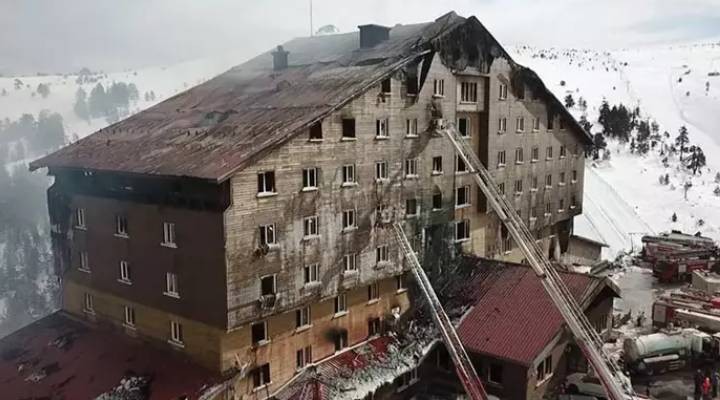 Kartalkaya'daki otel yangını soruşturmasında tutuklu sayısı 15'e çıktı