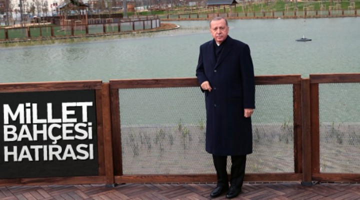 Kayseri'ye 101 milyon liralık 'Recep Tayyip Erdoğan Millet Bahçesi'