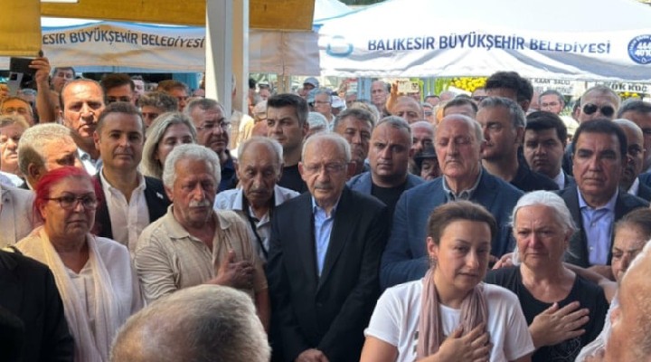 Kemal Kılıçdaroğlu'nun acı günü: Kardeşini son yolculuğuna uğurlandı