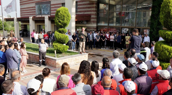 Kemalpaşa Belediyesi'nde bayramlaşma!