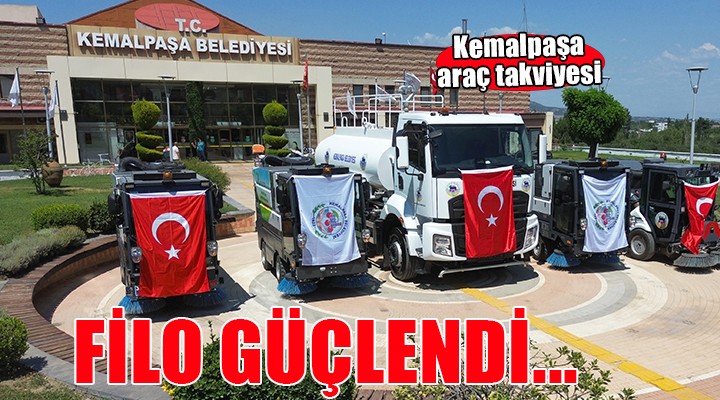 Kemalpaşa Belediyesi'nden araç filosuna güçlü takviye...