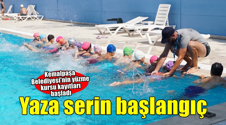 Kemalpaşa Belediyesi'nden yaz tatiline serin başlangıç