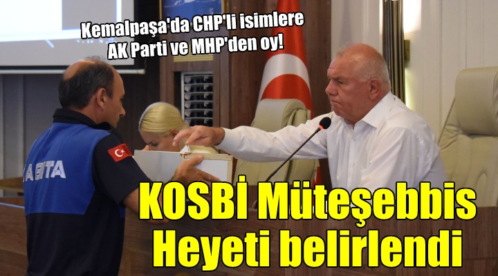 Kemalpaşa'da KOSBİ Müteşebbis Heyeti seçildi...