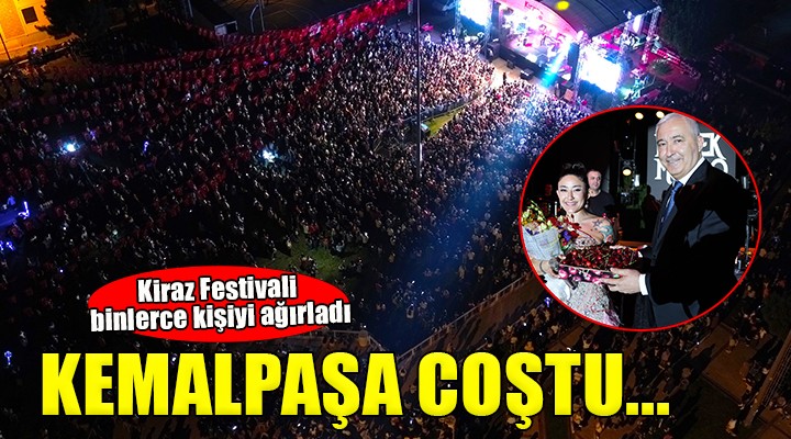 Kemalpaşa'da 'Kiraz Festivali' coşkusu...