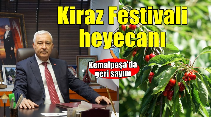 Kemalpaşa'da Kiraz Festivali için geri sayım...