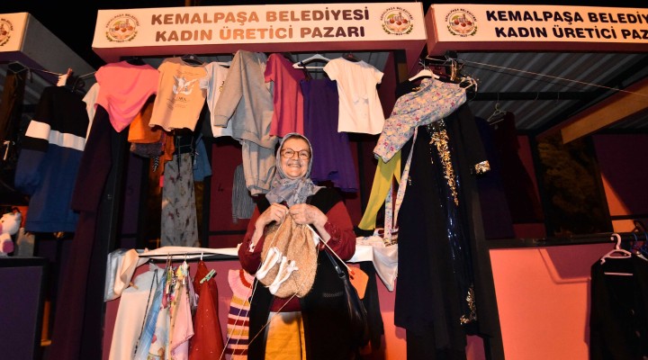 Kemalpaşa'da emekçi kadınlara destek!