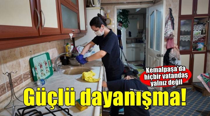 Kemalpaşa'da güçlü dayanışma