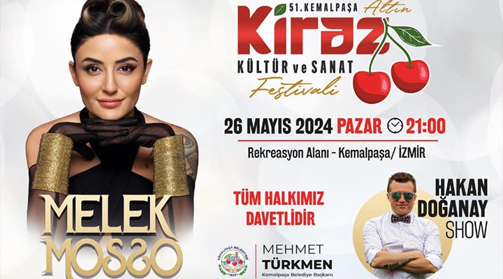 Kemalpaşa'da kiraz festivali heyecanı...