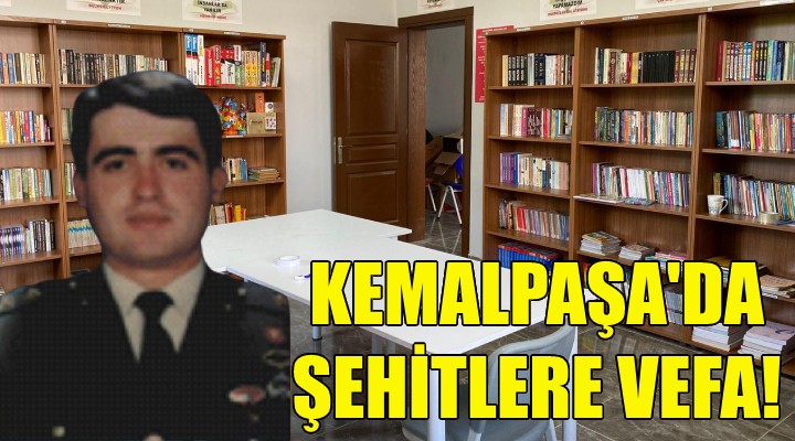 Kemalpaşa'da şehitlere vefa!