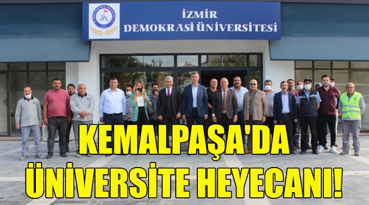 Kemalpaşa'da üniversite heyecanı!