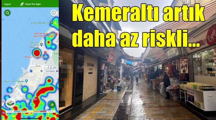 Kemeraltı artık daha az riskli!