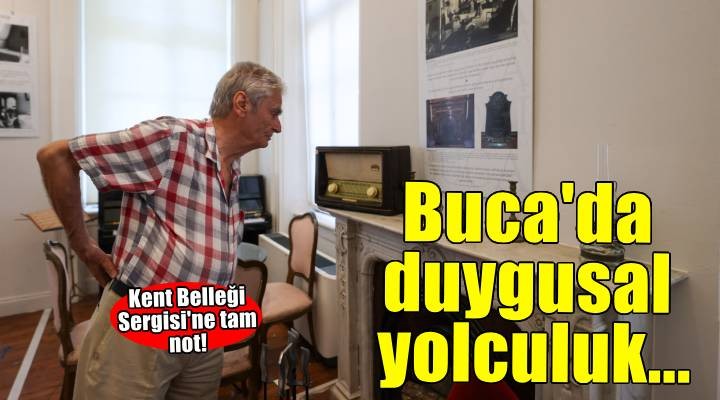 Kent Belleği Sergisi’ne Bucalı Göçmenoğlu'ndan tam not