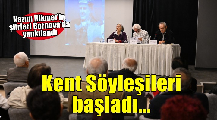 Kent Söyleşileri Büyük Usta ile başladı