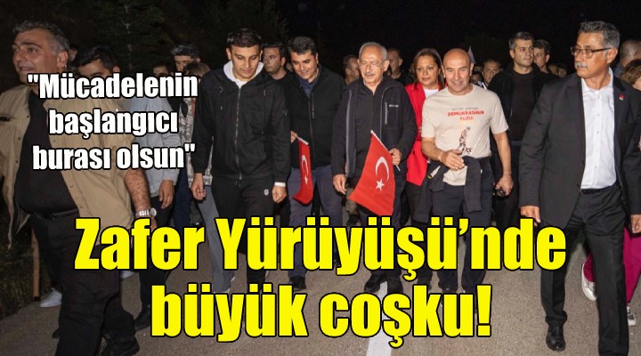 Kılıçdaroğlu: Mücadelenin başlangıcı burası olsun!
