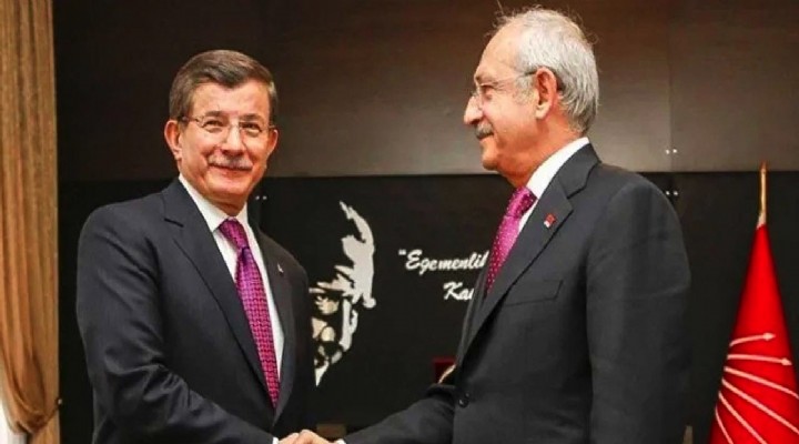 Kılıçdaroğlu ile Davutoğlu'nun görüşmesi başladı