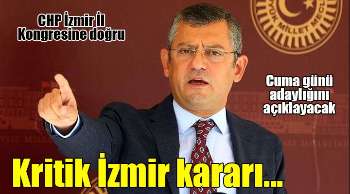 Kılıçdaroğlu ile Özgür Özel'den kritik görüşme... İzmir'e geliyor...