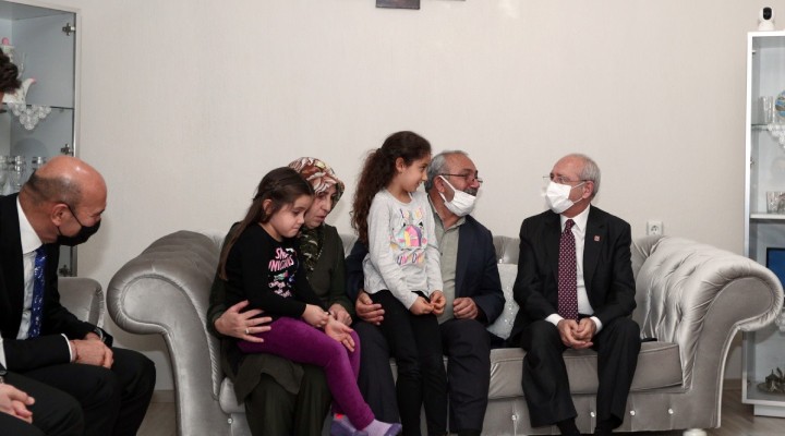 Kılıçdaroğlu ve Soyer'den şehit ailesine ziyaret