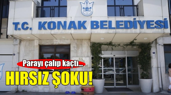 Konak Belediyesi'ne hırsız şoku!