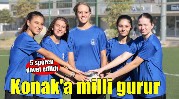 Konak Belediyespor'un 5 sporcusuna milli davet