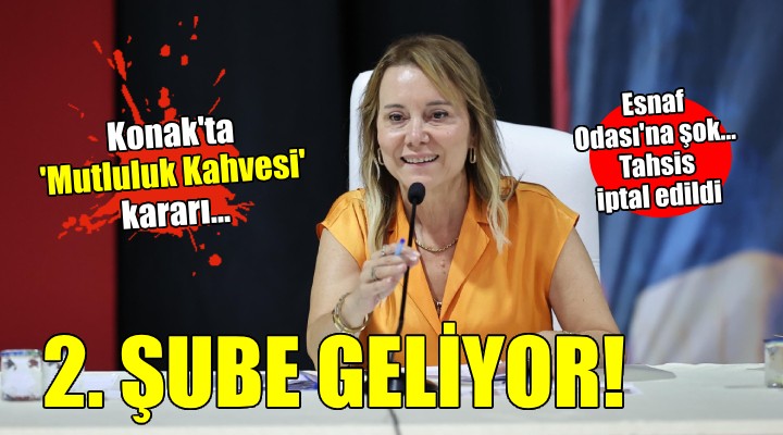 Konak'a ikinci 'Mutluluk Kahvesi' geliyor...