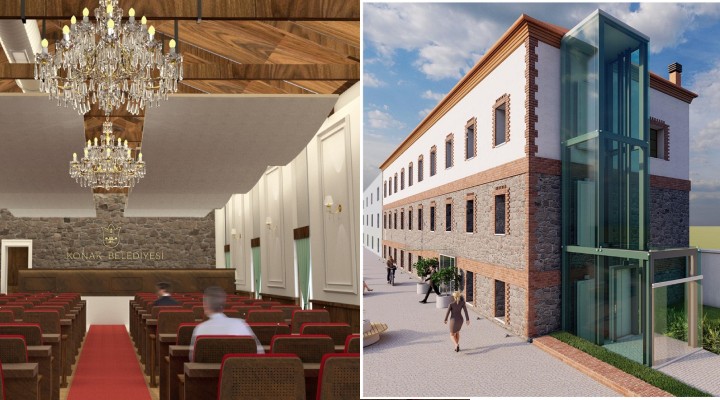 Konak'ın 'Meclis Binası' projesine onay