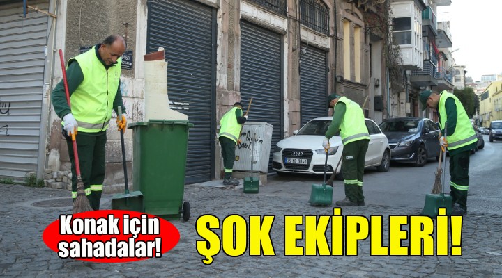 Konak'ın Şok Ekipleri sahada!