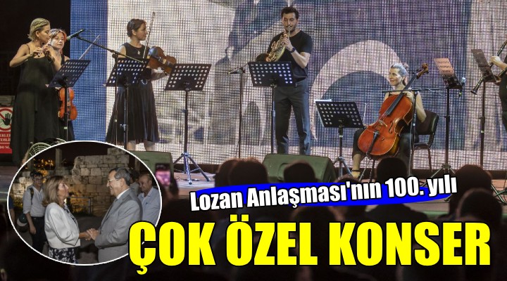 Konak'ta Lozan'ın 100. yılına özel konser...