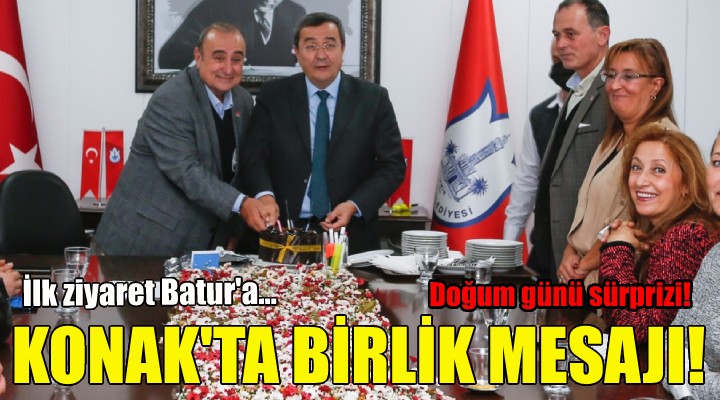 Konak'ta birlik mesajı!