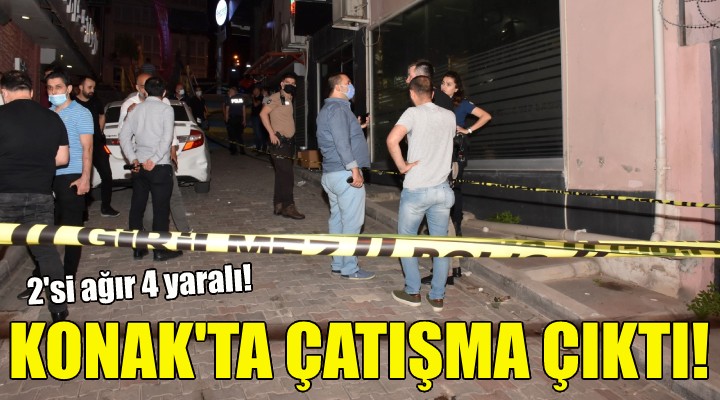 Konak'ta çatışma çıktı!