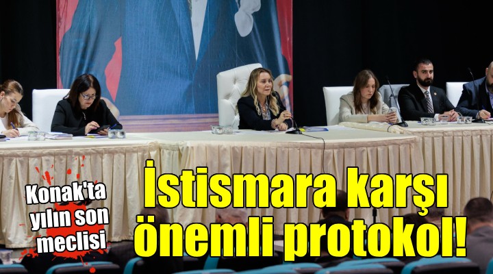 Konak'ta çocuk istismarı ve cinayetlerine karşı önemli protokol