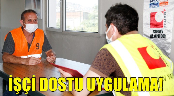 Konak'ta işçi dostu uygulama!