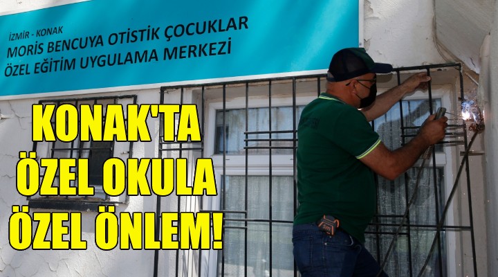 Konak'ta özel okula, özel önlem!