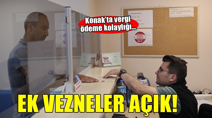 Konak'ta vergi ödeme kolaylığı...