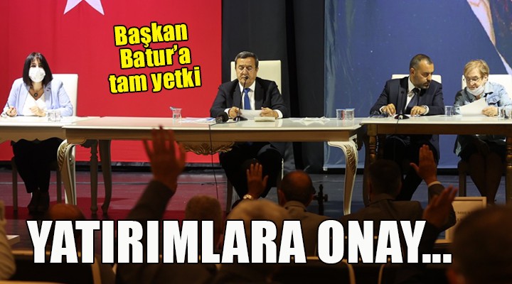 Konak'ta yatırımlar için oybirliği