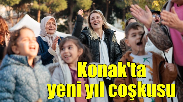 Konak'ta yeni yıl coşkusu kermeslerle devam ediyor