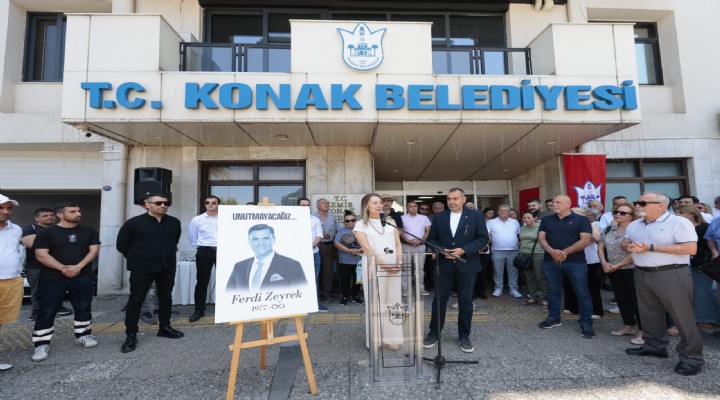 Konak'tan Ferdi Zeyrek anısına yemek ikramı