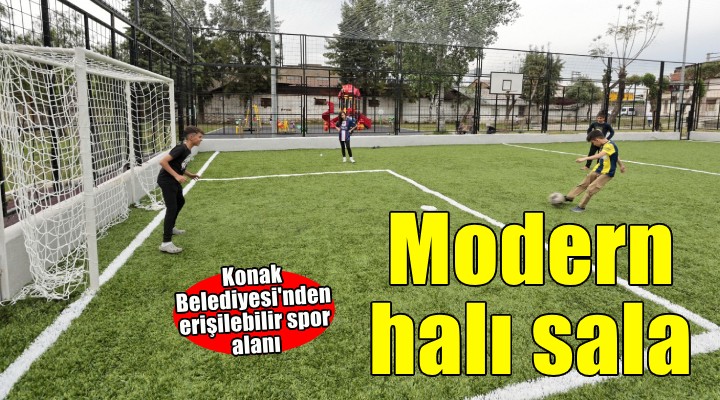 Konak'tan Yenidoğan Parkı'na modern saha