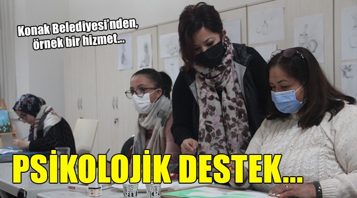 Konak'tan ücretsiz psikolojik danışmanlık hizmeti