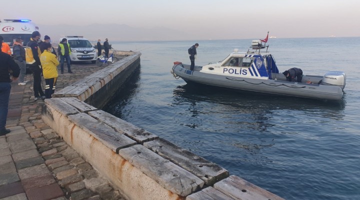 Kordon'da denizde ceset bulundu