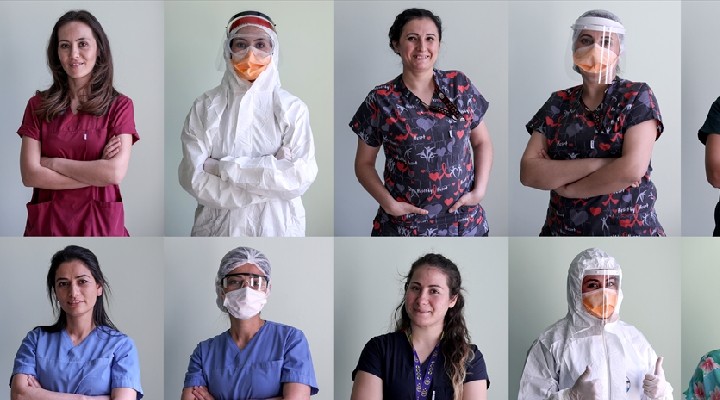 Koronavirüs savaşçısı kadınların en büyük dileği ''maskesiz hayat''